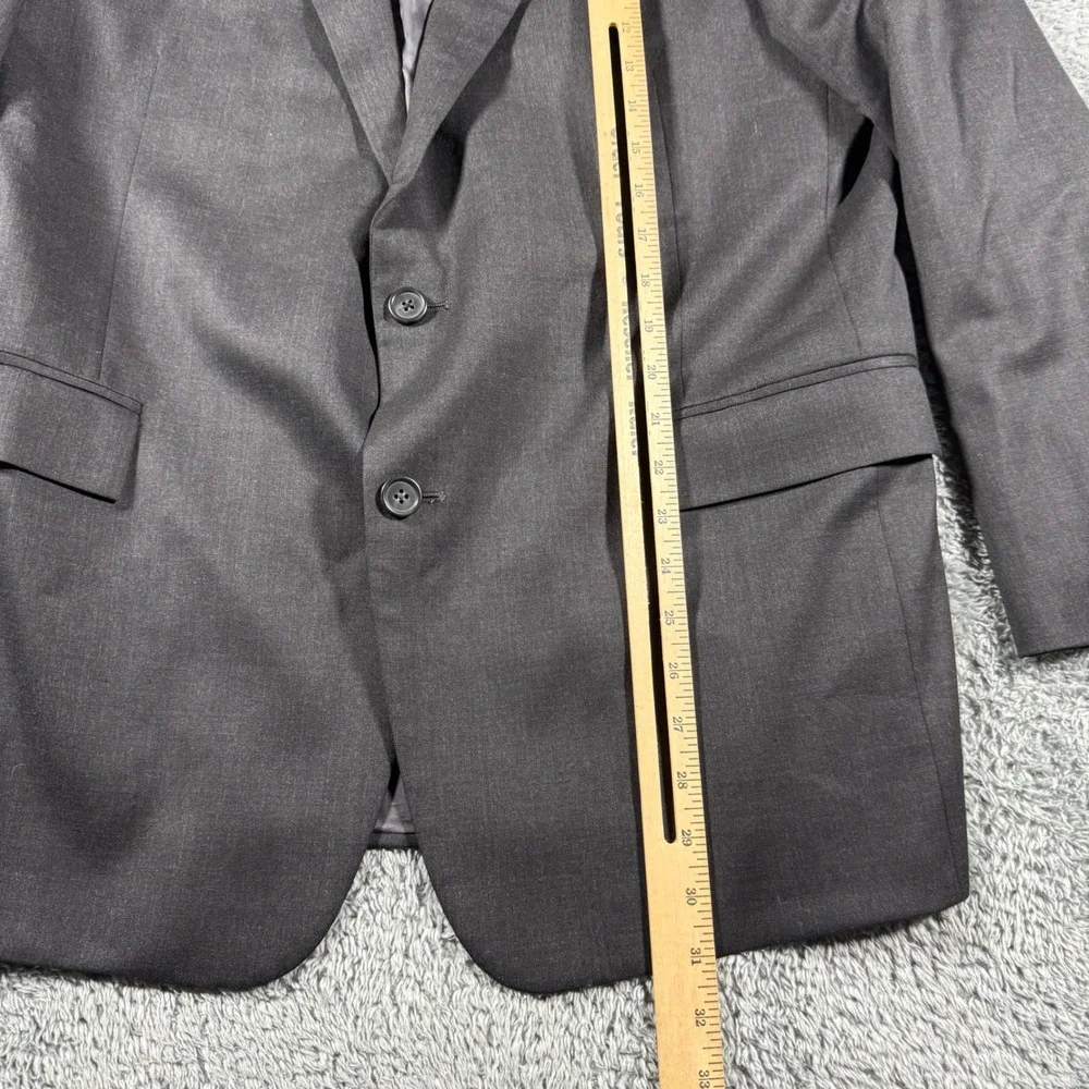 Brooks Brothers Trabaldo Togna Blazer Men 43R Grey Regent Estrato Wool SportCoat